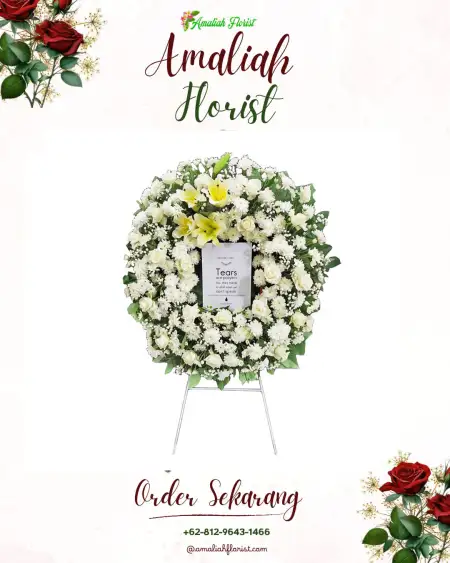 Krans Bunga Duka Ciater Serpong