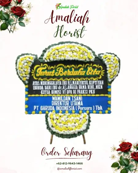 Papan Bunga Duka Ciater Serpong
